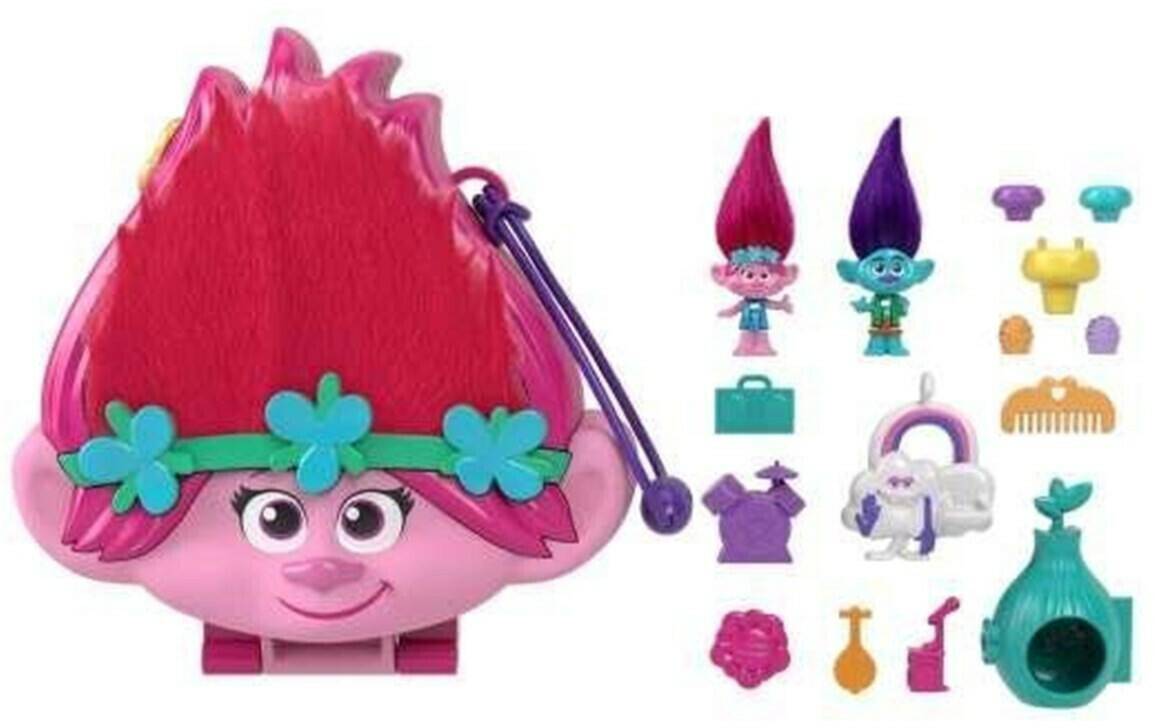 Sammelfiguren Polly Pocket Trolls Schatulle