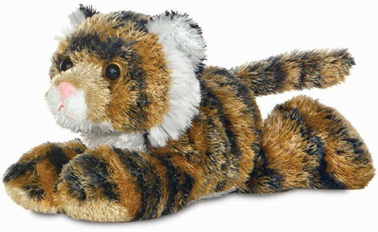 Kuscheltiere Aurora World - Mini Flopsie Tanya Bengalischer Tiger 20,5cm (12758)