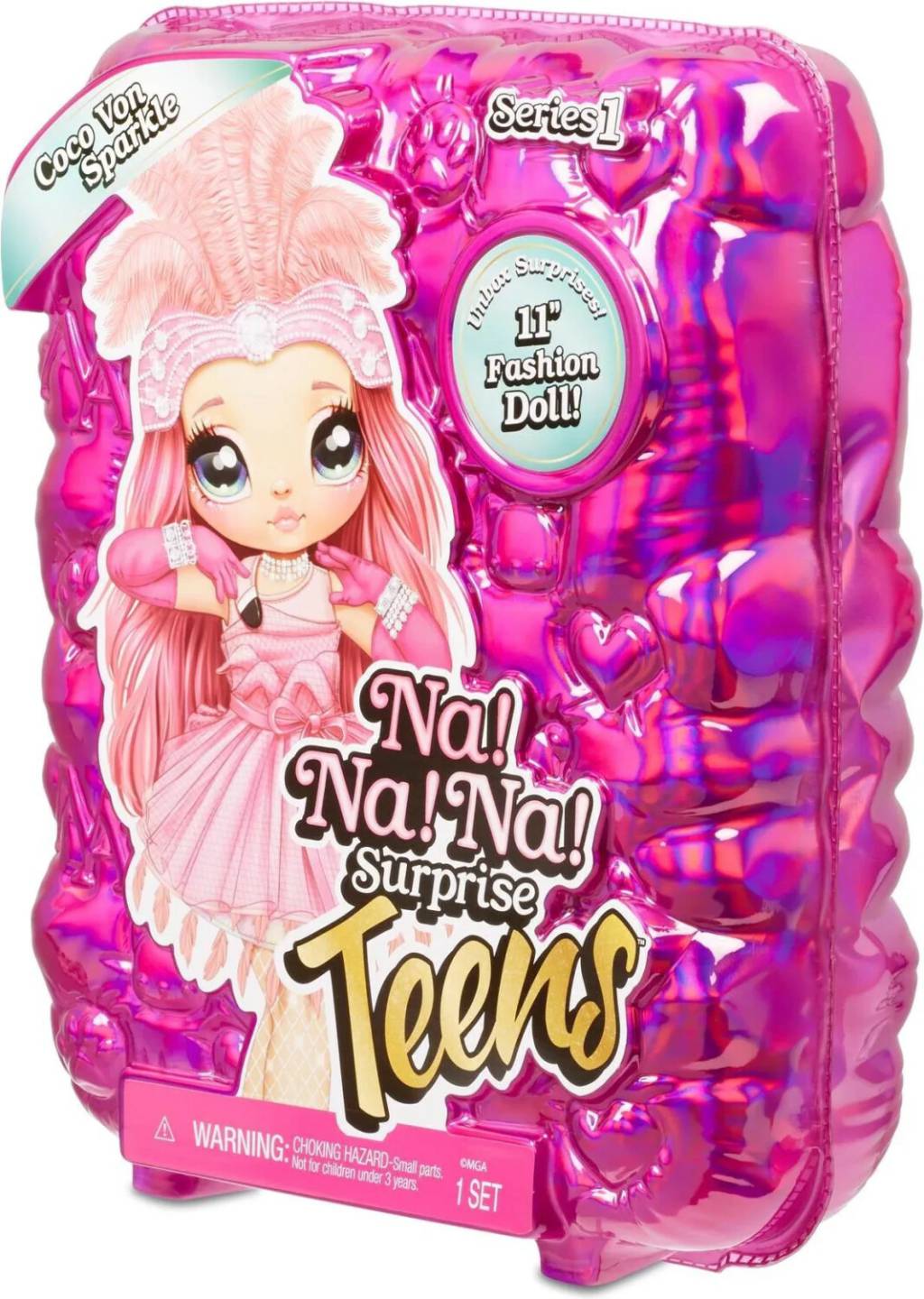 MGA Entertainment Na! Na! Na! Surprise Teens Doll - Coco Von Sparkle (572596EUC) Puppen