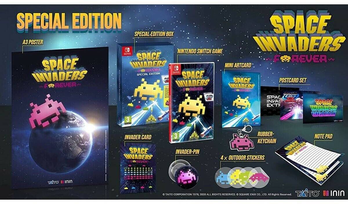 Space Invaders: ForeverSpecial Edition (Switch) Nintendo Switch-Spiele