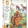 Janod Paint by Numbers Forest Animals 2 boards Zeichen- & Malsets