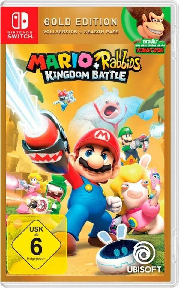 Nintendo Switch-Spiele Mario + Rabbids: Kingdom BattleGold Edition (Switch)