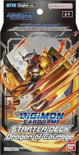 Bandai Digimon Drache des Mutes Starterdeck (EN) Sammelkarten