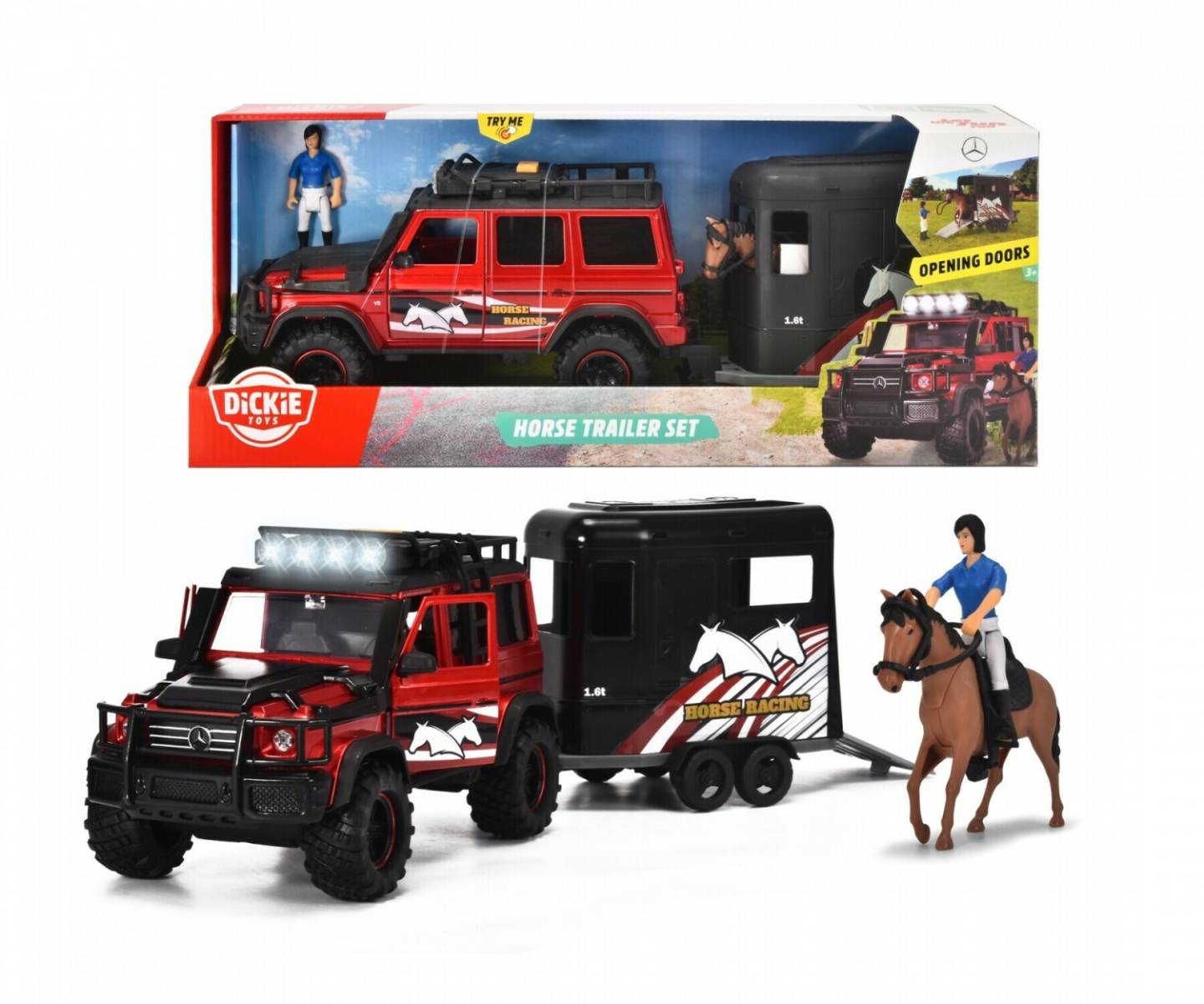 Dickie Horse Trailer Set Spielzeug-Fahrzeuge