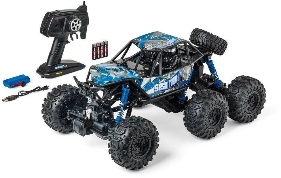 Carson RC Sea Crawler 6x6 Land / Wasser 100% 1:10 RTR Blau RC-Modellbau