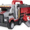 Spin Master Paw Patrol Big Truck Pups - Al Truck Storage Case + 3 Figuren Spielzeug-Fahrzeuge