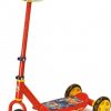 Smoby Feuerwehrmann Roller 3 Räder Kinderroller