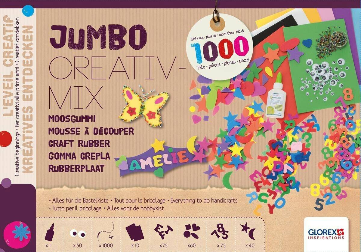 Glorex Jumbo Moosgummi Mix Bastelspiele