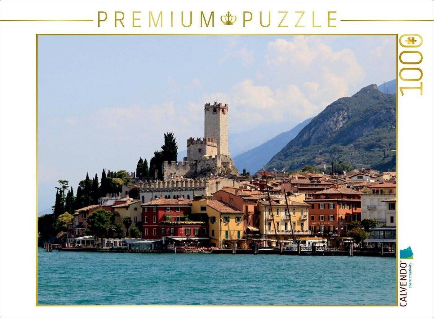 Calvendo Altstadt von Malcesine (1000 Teile) Puzzles