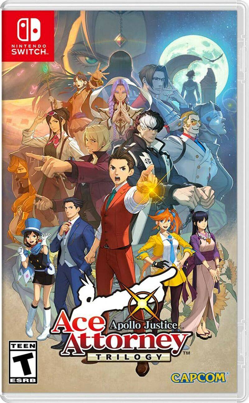 Apollo Justice: Ace Attorney Trilogy (US-Import) (Switch) Nintendo Switch-Spiele