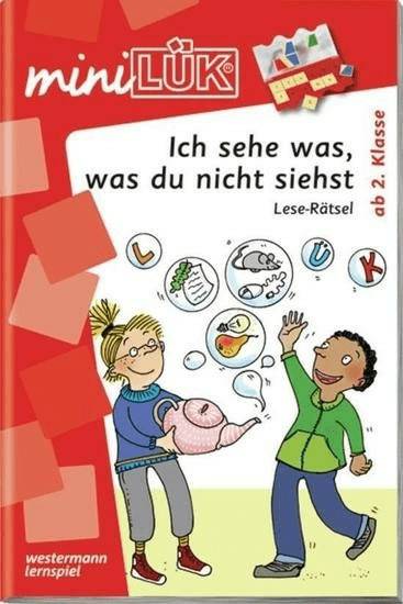 Westermann miniLÜK - Ich sehe was, was du nicht siehst (244159) Lernspielzeuge