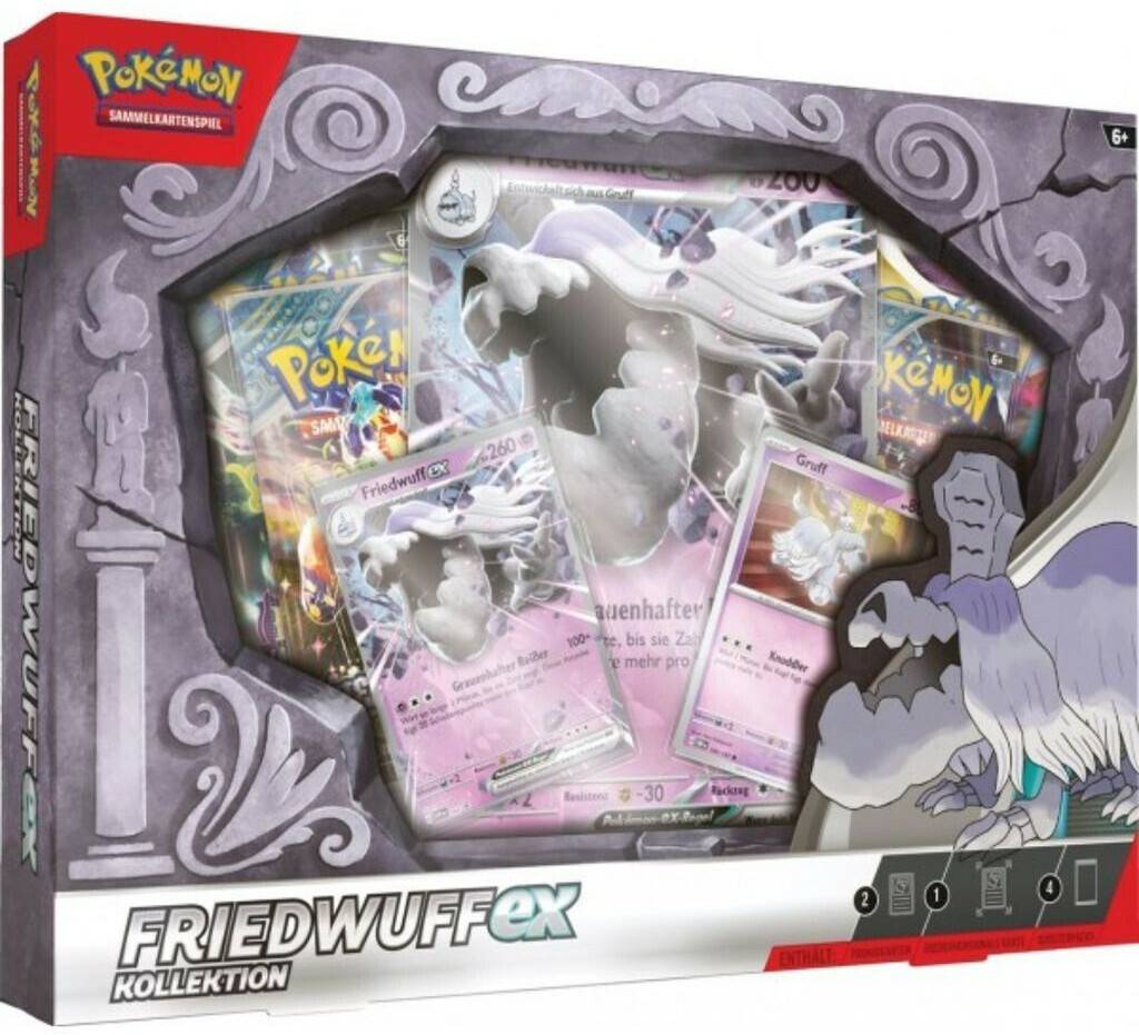 Pokémon Friedwuff-ex Kollektion (DE) Sammelkarten