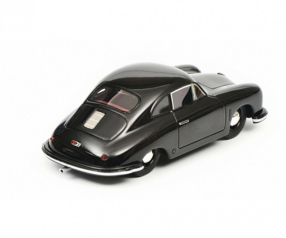 Schuco Porsche 356 Gmünd Coupé, schwarz, 1:43 (879900) Modellfahrzeuge