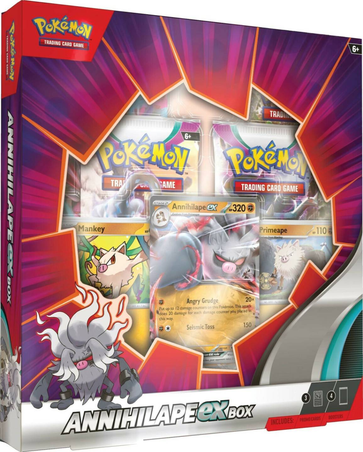 Pokémon Scarlet & Violet Annihilape Ex Box (EN) Sammelkarten