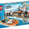 LEGO City Strand-Truck der Küstenwache mit Schnellboot (7726) LEGO