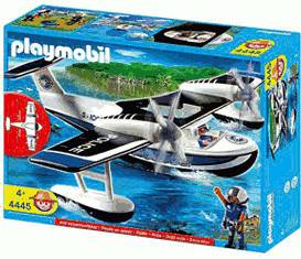 Playmobil Playmobil Abenteuer Polizei-Wasserflugzeug (4445)