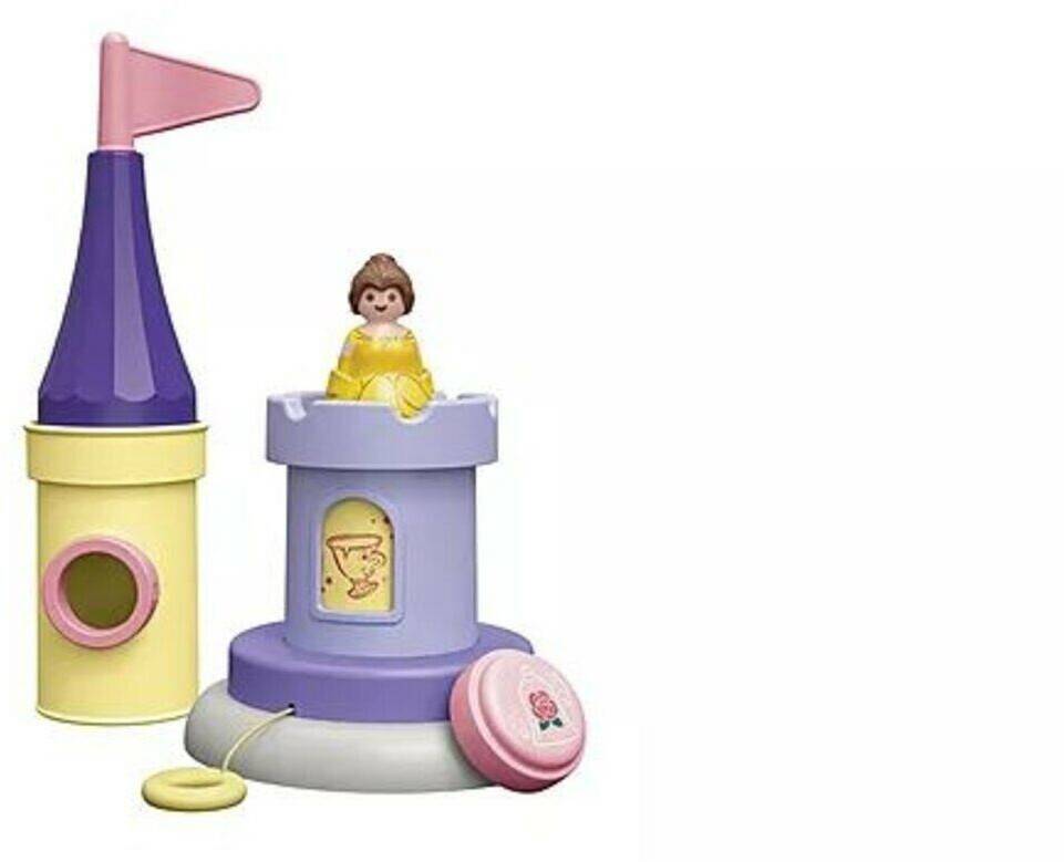 Playmobil JUNIOR & Disney - Belles Spielturm mit Melodie (71458) Playmobil