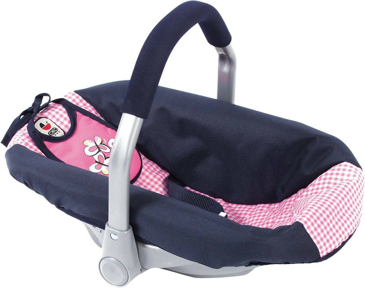 Bayer-Chic Puppen-AutositzPink Checker (70846) Bayer-Chic Puppen-Autositz