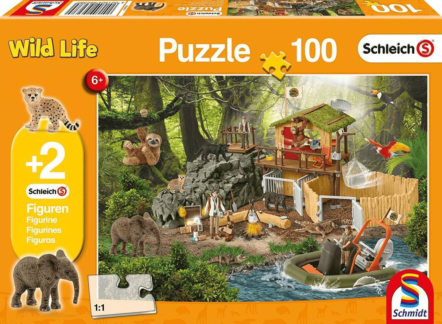 Schmidt-Spiele Forschungsstation Croco Puzzles