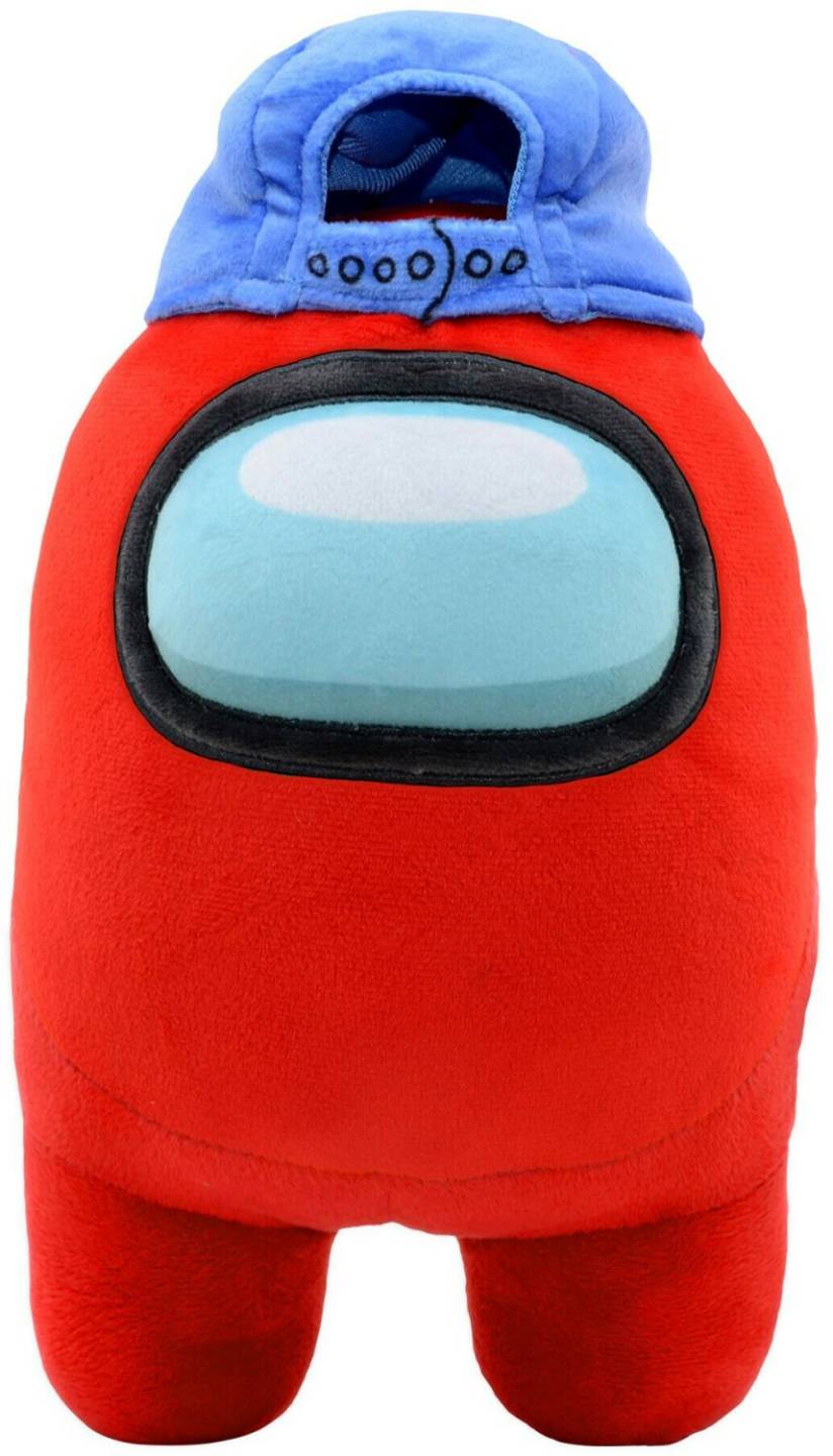 Martinex Among Us Plush Accessory Red Backwards Cap 30cm Kuscheltiere