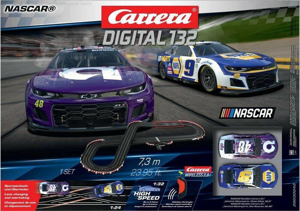 Carrera Digital 132 NASCAR Daytona Challenge Rennbahnen