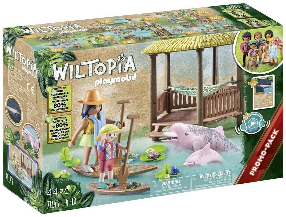 Playmobil Wiltopia - Paddeltour mit den Flussdelfinen (71143) Playmobil