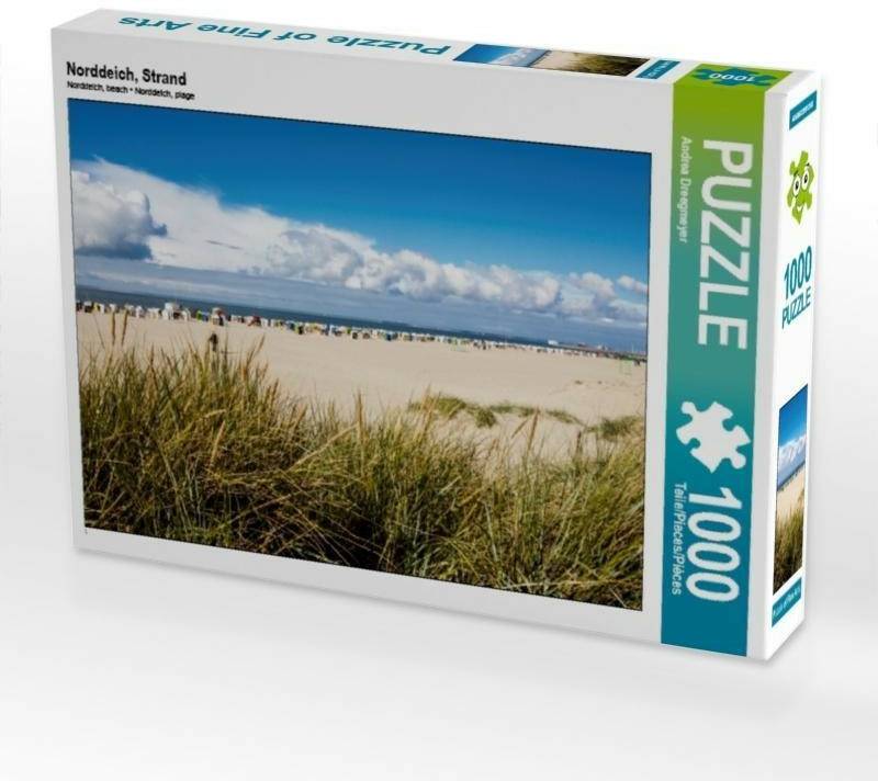 Puzzles Calvendo Norddeich Strand 1000 Teile Foto-Puzzle [4056502861256]