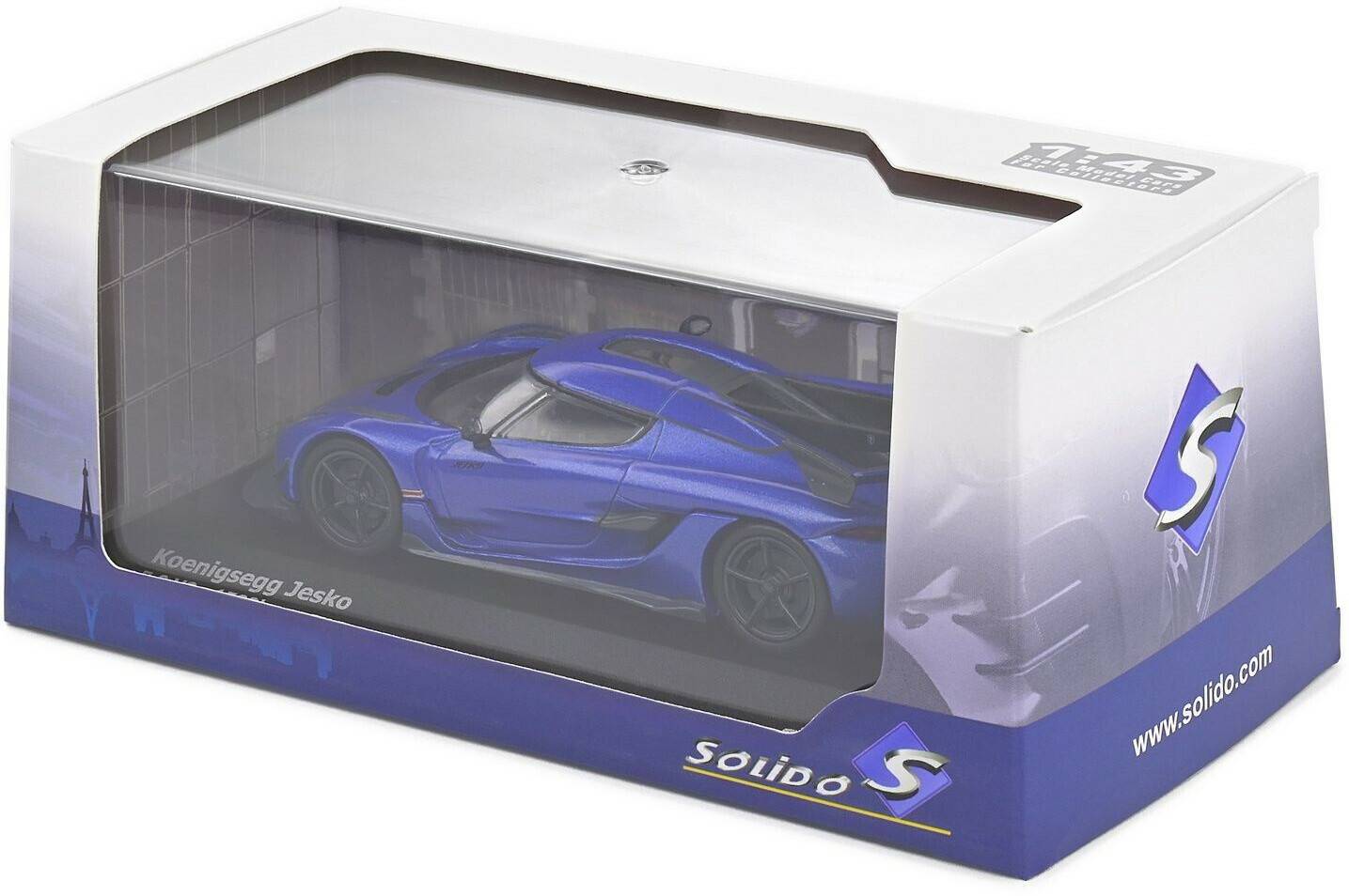 Solido Koenigsegg Jesko blau (S4312601) Modellfahrzeuge