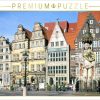 Puzzles Calvendo Altstadt Bremen mit Roland (1000 Teile)