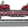 Modelleisenbahnen Märklin Rungenwagen Bauart R 20 mit 2 Draisinen, DB (46403)