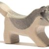 Ostheimer Wolf klein spielend 5cm Sammelfiguren