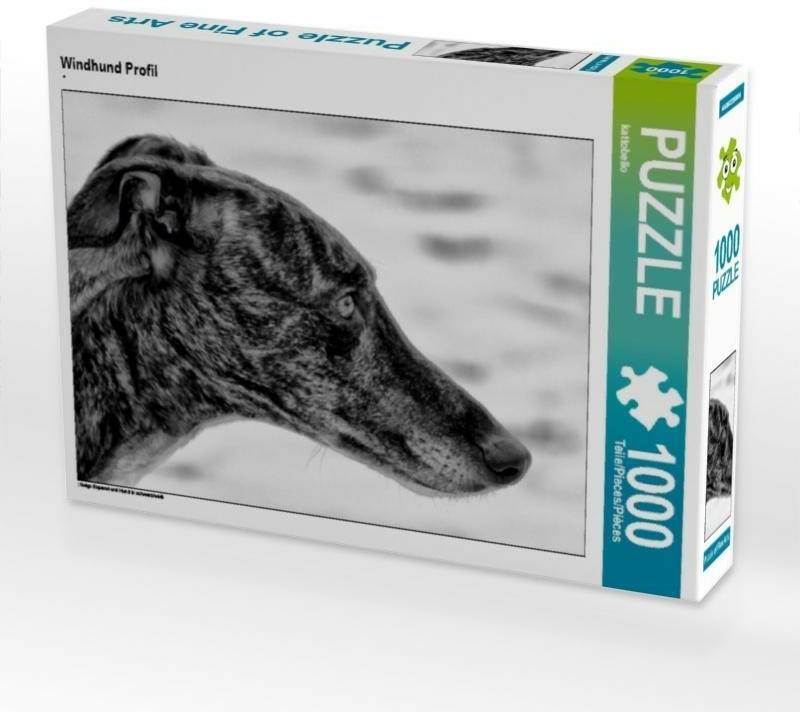 Calvendo Windhund Profil 1000 Teile Foto-Puzzle [4056502280804] Puzzles