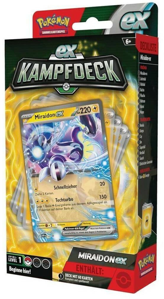 Pokémon EX Kampfdeck (DE)Miraidon-ex Pokémon EX Kampfdeck (DE)