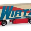 Modellfahrzeuge Herpa Scania CS 20 HD Kühlkoffer-Sattelzug "Wirtz" (310420)