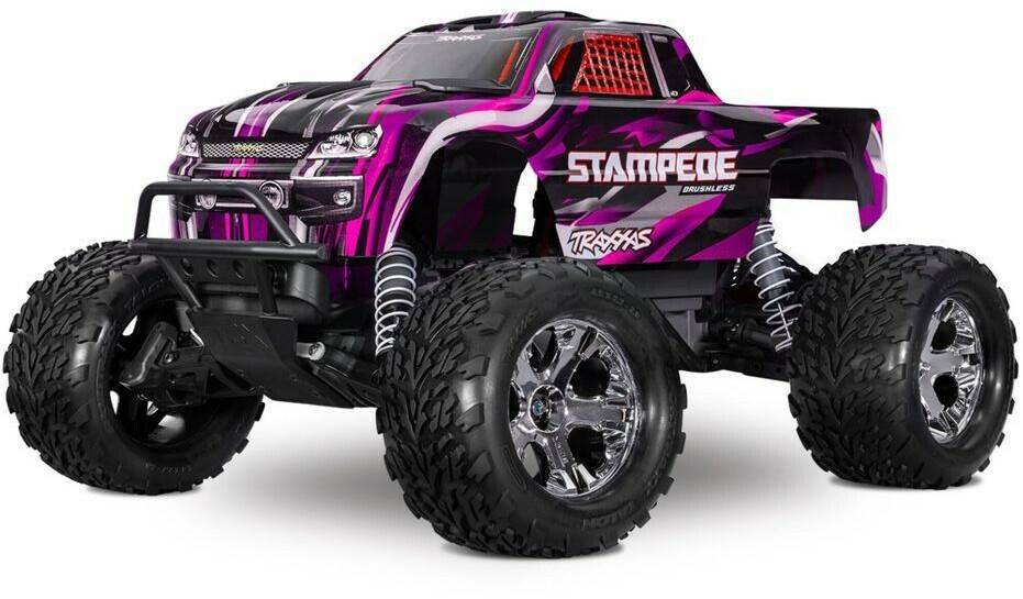 Traxxas Stampede Brushless 2S HD Monstertruck 1:10 RTRpink Traxxas Stampede Brushless 2S HD Monstertruck 1:10 RTR