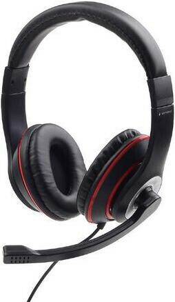 Gaming Headsets Gembird MHS-003-BKRD black