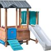 Step2 Woodland Adventure Playhouse & Slide Schaukeln & Rutschen