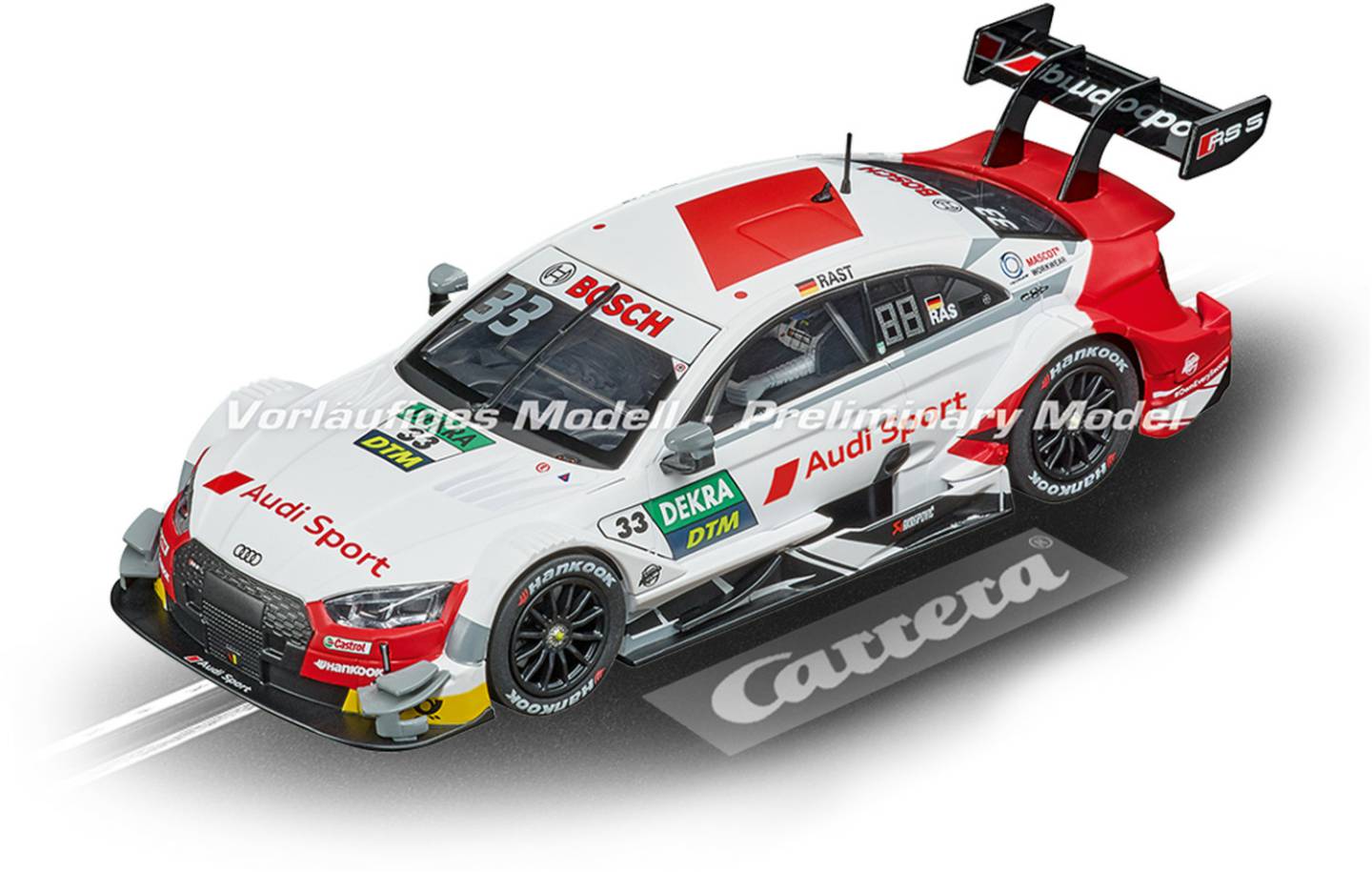 Carrera Audi RS 5 DTM R.Rast, No.33, Rennwagen Rennbahnen