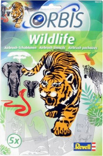 Zeichen- & Malsets Revell Orbis Schablonen-Set Wildlife (30213)