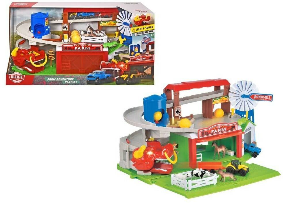 Spielzeug-Fahrzeuge Dickie Farm Farm Adventure Playset