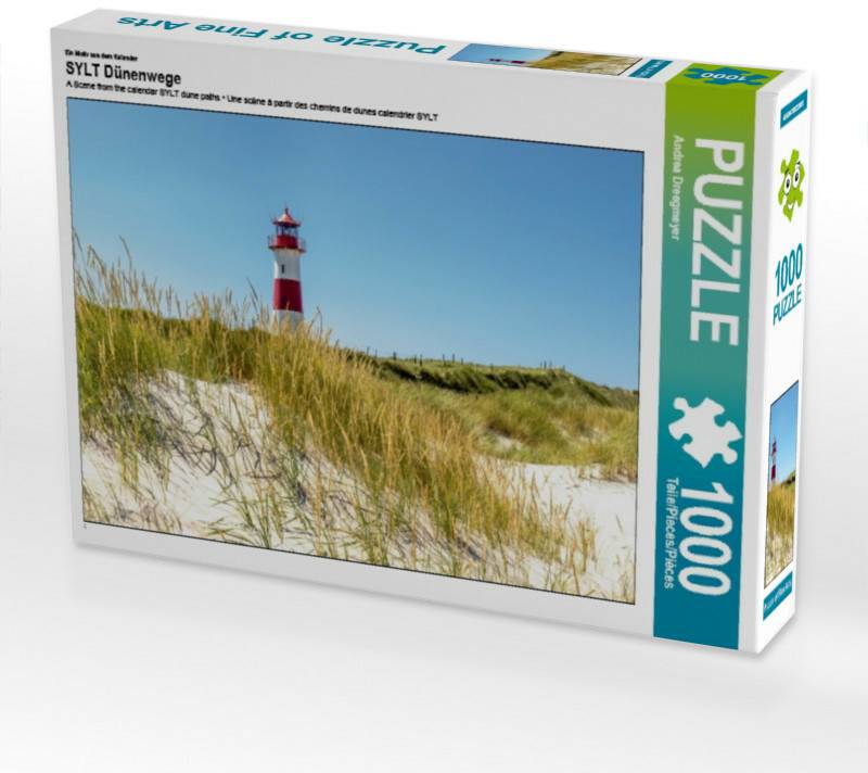 Puzzles Calvendo SYLT Dünenwege 1000 Teile Lege-Größe 64 x 48 cm Foto-Puzzle Bild von Dreegmeyer Andrea