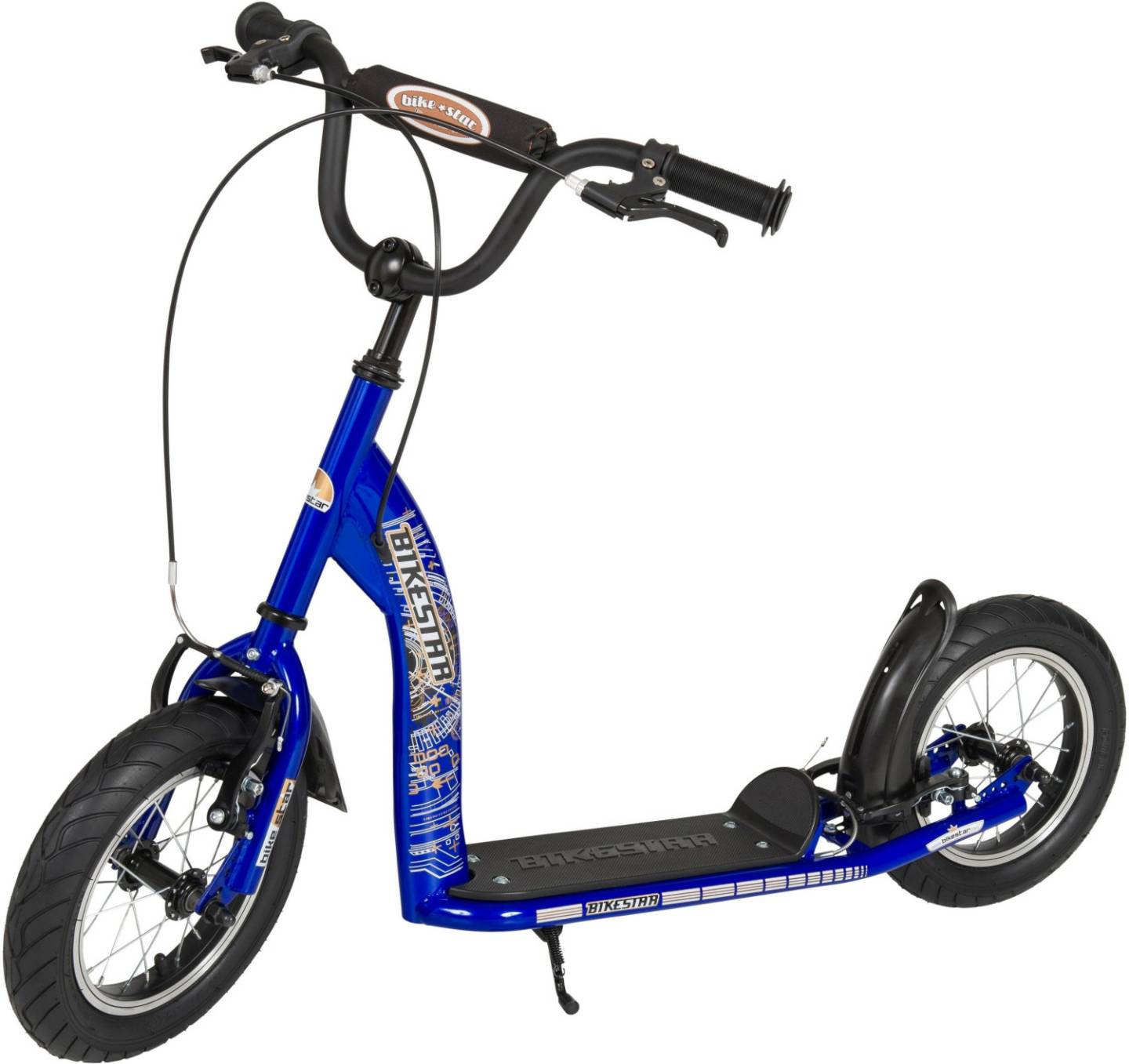 Kinderroller Bikestar 305mmabenteuerlich blau