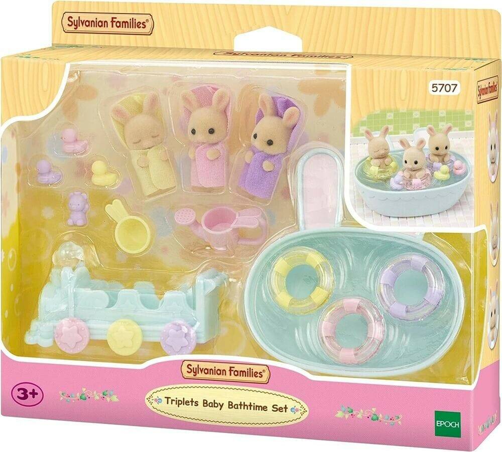 Sylvanian Families Milchhasen Bade Spielset (5707) Sammelfiguren