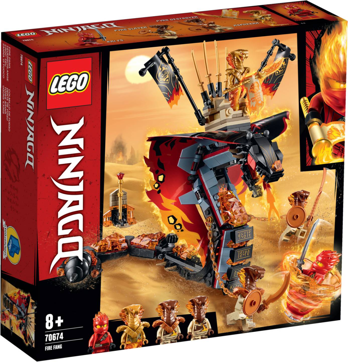 LEGO Ninjago - Feuerschlange (70674) LEGO