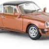 Modellfahrzeuge Brekina (16362 H0 /) 1:87 Porsche 911 G targa metallic orange - 1976