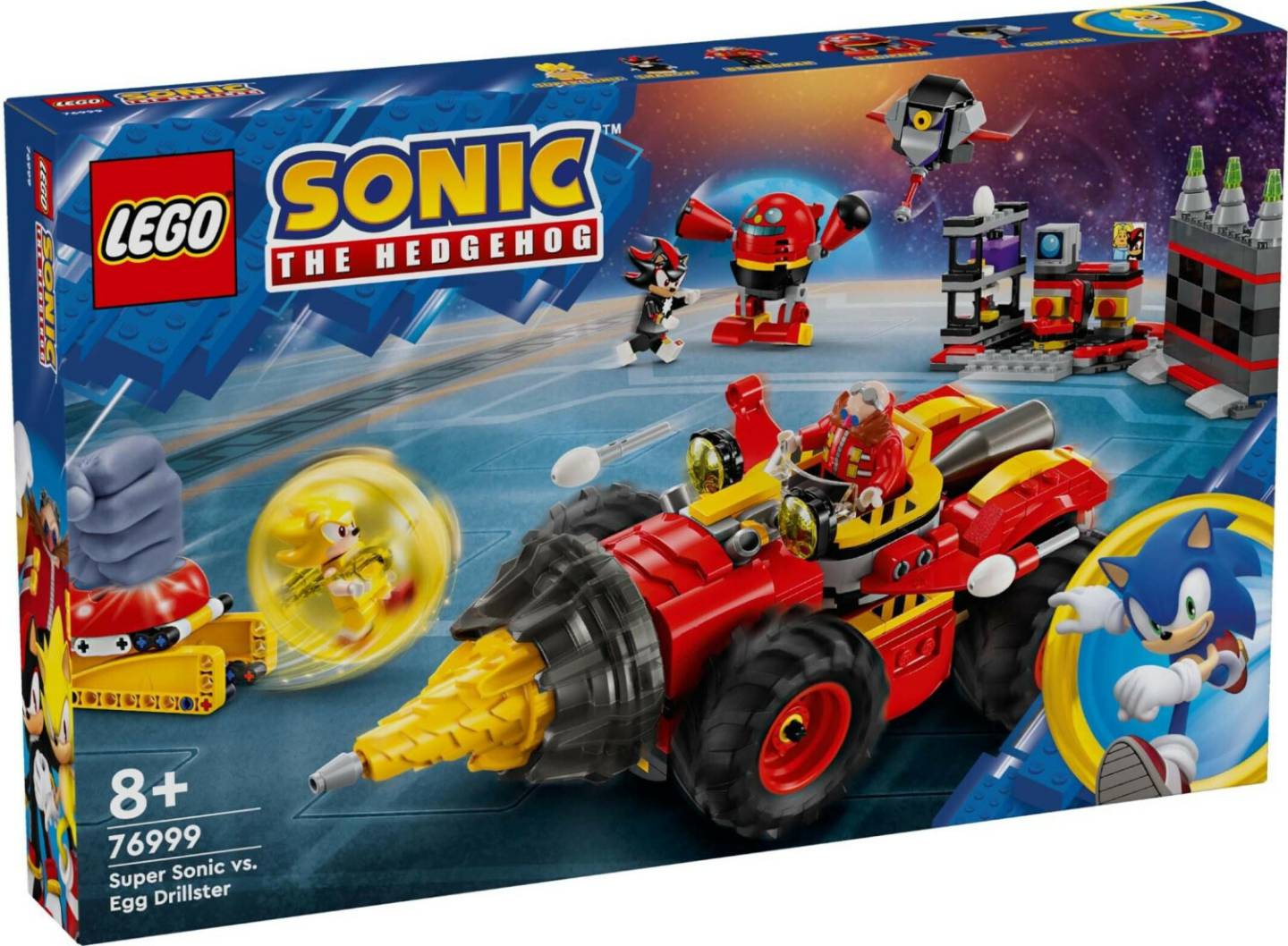 LEGO Sonic The Hedgehog - Super Sonic vs. Egg Drillster (76999) LEGO