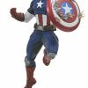 Sammelfiguren Diamond Select Toys Captain America Gallery Diorama