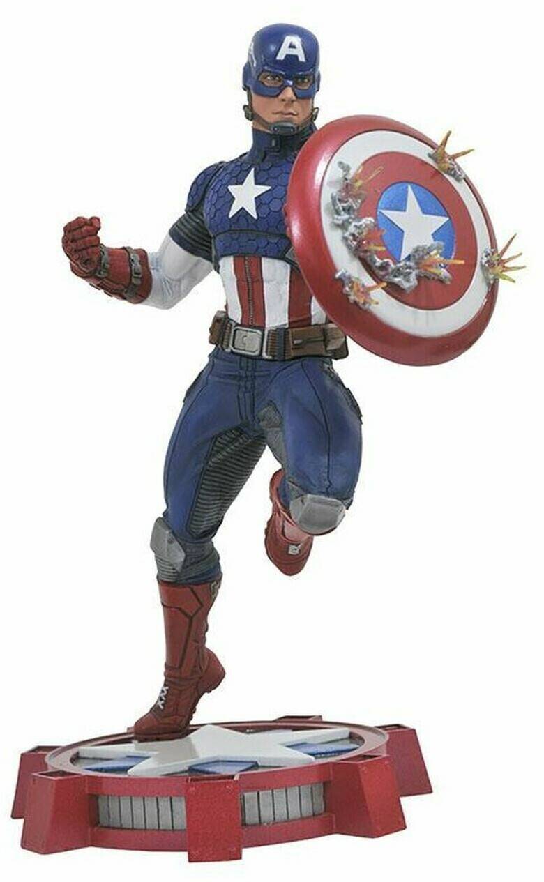 Sammelfiguren Diamond Select Toys Captain America Gallery Diorama