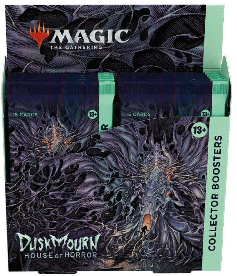 Magic: The Gathering Duskmourn House of Horror Collector Booster 12er Display (EN) Sammelkarten