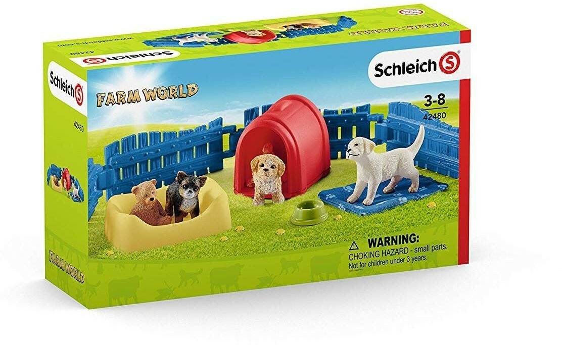 Schleich Schleich Farm World, Welpenstube (42480)